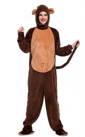 Halloween Party Cute Monkey Cosplay Costume