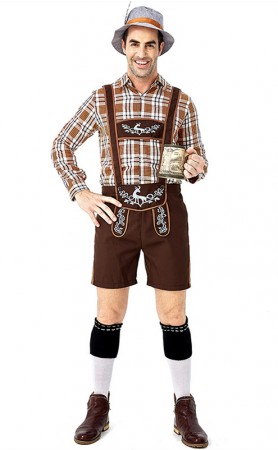 German Beer Men Oktoberfest Man Adult Halloween Costumes