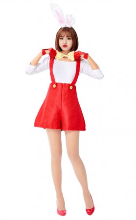 Halloween Cute Red Bunny Costumes