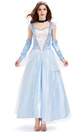 Halloween Cosplay Sandy Girl Cinderella Princess Costume