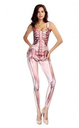 Halloween Sexy Deadly Damsel Sugar Skull Costume