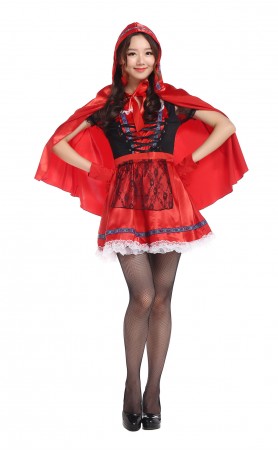 Halloween Women Little Red Costume