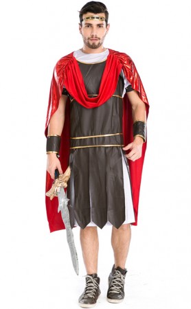 Halloween Man Spartan Warrior Costume