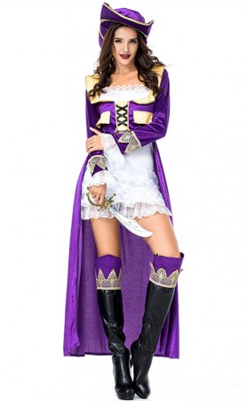 Halloween Pirate costume for Women Knight Costumes