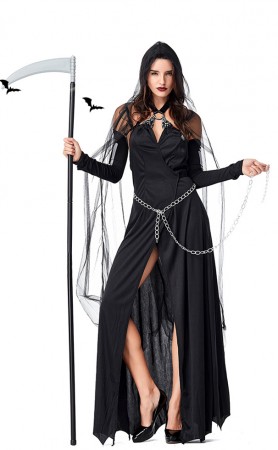 Halloween Black Demon Witch Costumes