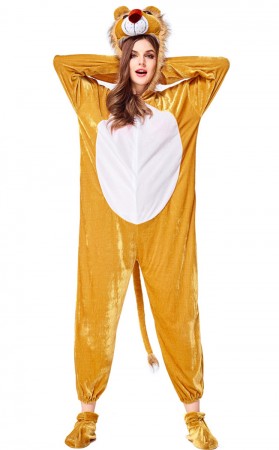 Halloween Women Courageous Lion Costume