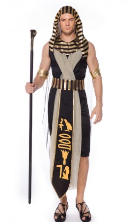 Halloween Egyptian Pharaoh Man Costume