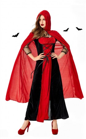 Halloween Uniform Little Red Riding Hood Cosplay Costume