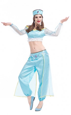 Halloween Princess Jasmine Cosplay for Adult 