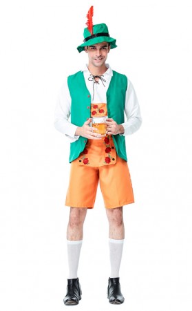 German Beer Oktoberfest Barman Costume