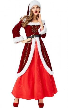 Mrs Claus Womens Christmas Costume