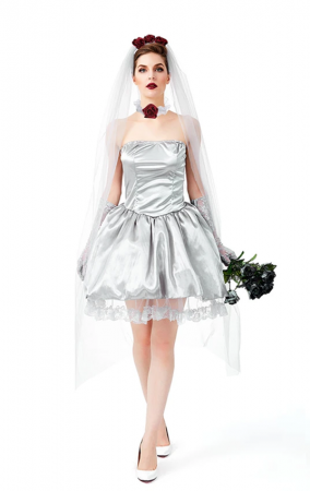 Halloween Parent-Child Costume Horror Ghost Bride Cosplay Suit