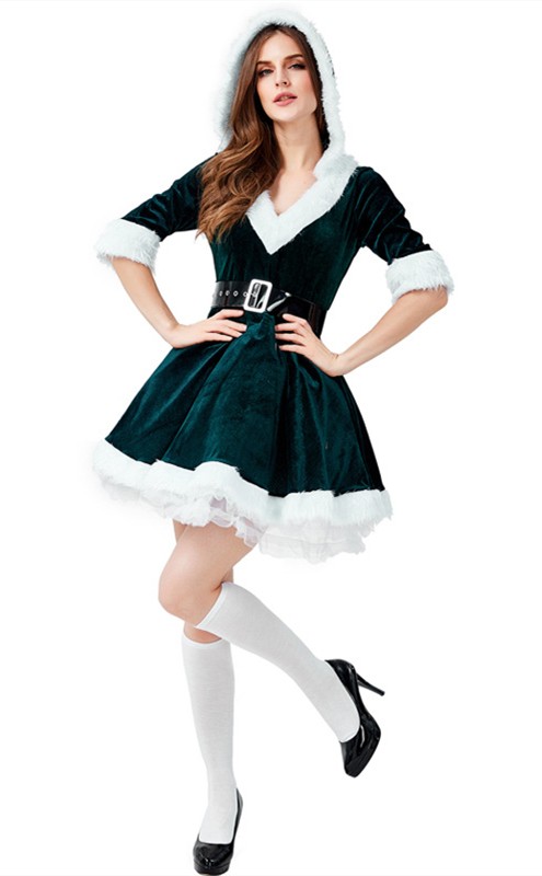 green christmas outfit
