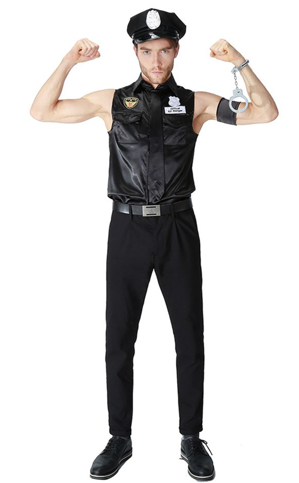 Mens Realistic Police Officer Uniform