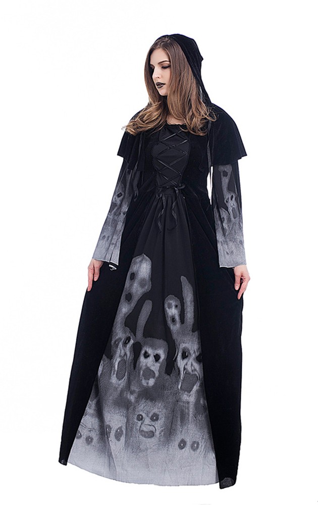 halloween maxi dress