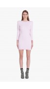 BM Short Bicolor Jacquard Knit Dress