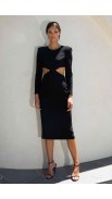 Iconic Misha Collection's Kora Black Dress