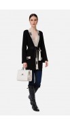 EF Long Sleeve Knit Cardigan Coat Bandage Dress