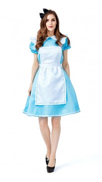 Halloween Alice In Wonderland Parental Maid Costumes