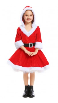 Christmas Red Santa Child Dress