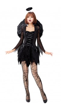 Halloween Women Sexy Fallen Angel Costume