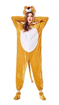 Halloween Women Courageous Lion Costume