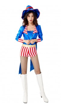 Halloween Woman Sexy Circus Magician Costume