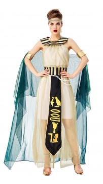 Halloween Cosplay Ancient Egyptian Pharaoh Queen Cleopatra Goddess Costume