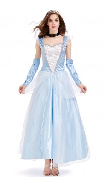 Halloween Cosplay Sandy Girl Cinderella Princess Costume