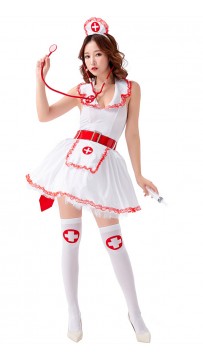 Sexy Pin Up Nurse Womens Costume
