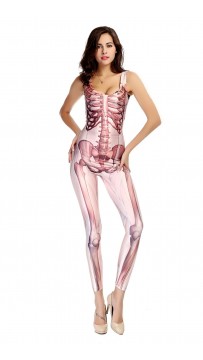 Halloween Sexy Deadly Damsel Sugar Skull Costume