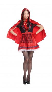 Halloween Women Little Red Costume