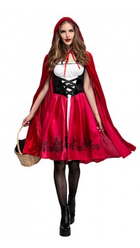 Halloween Classic Red Riding Hood Adult Costumes