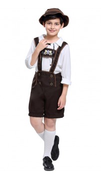 Halloween Toddler Lederhosen Boy Costume