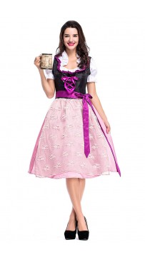 Womens Dress Oktoberfest Fraulein Costume