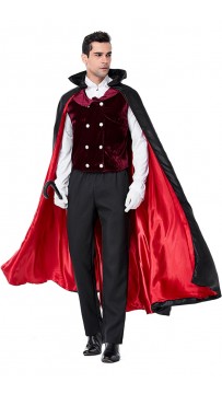 Halloween Party Cosplay Vampire Earl Gula Men's Clothing