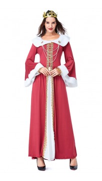 Halloween Vintage Royal Court Lady Dress