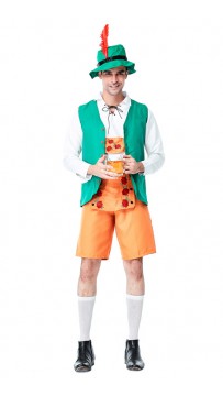 German Beer Oktoberfest Barman Costume