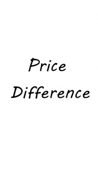 Price Difference