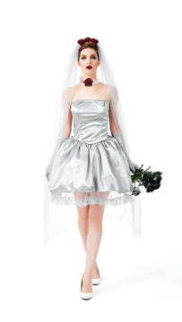 Halloween Parent-Child Costume Horror Ghost Bride Cosplay Suit