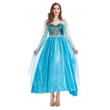 Halloween Movie Character Blue Princess Dress
