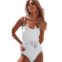 Summer Solid Color Sexy One-Piece Sling Bikini