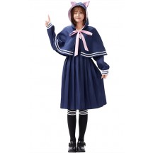 Halloween Cat Jk Uniform Pleated Skirt