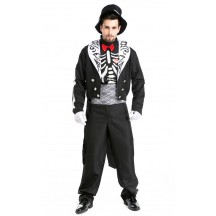 Halloween Skeleton Zombie Knight Cosplay Costume