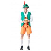 German Beer Oktoberfest Barman Costume