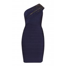 Herve Leger Brianne Starburst Sequined Dress