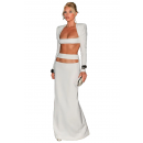 Rosemary Two Piece Set White