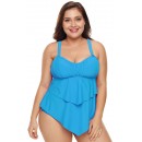 Women's Plus Size Two-Piece Swimsuit