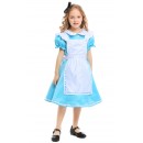 Halloween Alice In Wonderland Kids Maid Costumes