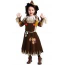 Halloween Children Cosplay Wizard Of Oz Cute Scarecrow Role-Playing Suit